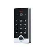 FMDARJXWHCP Tuya WiFi Video Intercom Doorbell to Phone Camera Home Security Door Phone Fingerprint Access Control System Pin/APP/Card Unlock(VF3)