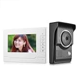 ONMYJFD Video Intercom Door Phone Doorbell System Interphone for Home Villa 1IR Camera 1LCD Screen