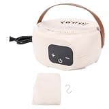 banapoy Portable Clothes Dryer, Efficient Compact Mini Laundry Dryers with 6 Timer Settings, Quiet Fast Drying Machine for Apartment RV Dorms Travel (US Plug 110V)