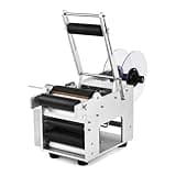 Semi-Automatic Electric Round Bottle Labeling Machine, 20-50pcs/min, Efficient Label Applicator for Round Bottles, Ideal for Small Business and Home Use