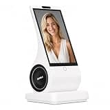 EUVOLA AI Companion Device, Voice-Interactive Smart Speaker with 8-inch Screen Avatar, Personalized Voice, No Camera, Gift for Parents and Loved Ones