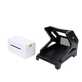 ASHATA Bluetooth Thermal Shipping Label Printer, 6.1x3.2x3.1in Wireless Label Printer, for Small Businesses, Support for iOS for Android for PC (US)