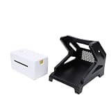 Wisoqu Bluetooth Thermal Label Printer with Stand, Wireless 4x6 Shipping Label Printer for Small Business, Supports Seamless Wireless Printing, 203 DPI (US Plug)