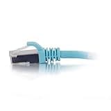 CG00745 6' CAT6A Snagless STP Cable, Aqua
