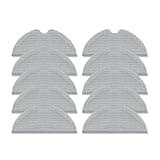 VEWHVBYDK Hepa Filter Main Side Brush Mop Cloth,Compatible with Mijia 1C 1T Robot Vacuum Mop,Compatible with Dreame F9 Robotic Vacuum Cleaner Accessories(10pcs)