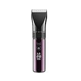 DUYHBAWRS How to Charge the Base Hair Cutter Machine Hair Trimmer + Charging Men LED Display Professional Electric Clippers