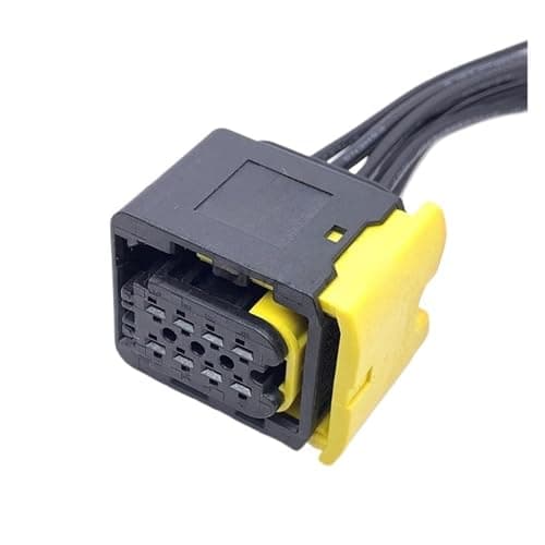 SSXLSMYXGS 1 Set 8 Pin Car Vehicle Electrical Cable Connectors Waterproof Female Male Wire Harness 0-1418438-1 SSXLSMYXGS(8P Female,1 Pc)
