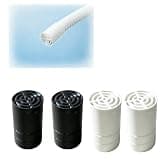 VivaElara 4Pcs-Air Conditioner Condensate Drain Filter Compatible with Midea&GE for 16mm Spiral Hose – Prevents Blockages & Ensures Smooth Water Flow
