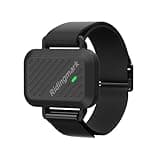 Heart Rate Monitor Armband, Bluetooth 5.0/ANT+ HR Monitor, Rechargeable Fitness Tracker with 110 Hour Battery Life, HR Zone LED Indicator, IPX6 Waterproof, for Running, Cycling, Exercise, Other Sports