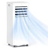 12000 BTU Portable Air Conditioner, 3-in-1 AC Unit with Dehumidifier & Fan Mode, Quiet Operation for Bedroom, Cools up to 550 sq.ft, 24-Hour Timer, Remote & Window Installation Kit Included