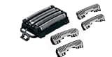 Replacement Shaver 1PCS Outer Foil And 2 Pairs Inner Blade Compatible With Panasonic ES-ALV6HS Men's 5-Blade Electric Razor Cutter Head (Fits Wet Dry Use & Pop-up Trimmer)