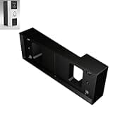 Compatible with TP-Link Tapo D225 Doorbell Mount Bracket for Vinyl Siding Video Doorbell Holder Outdoor Front Door Camera Mount Removable Installation Support for Home Entryway 4.5 Inch