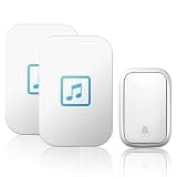 ONMYJFD Waterproof Self-Powered Home Doorbell Remote No Battery Button US EU UK AU Plug Receiver Call Bell