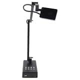 Omquot 4K USB Document Camera, Adjustable Image Reversing, Extendable Teacher Base, Plastic Auto Focus for OS X