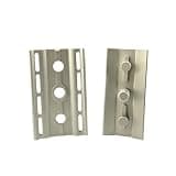,Compatible for KAMPFE,316 Stainless Steel CNC Machining Manual Safety Razor Head 0.90mm Gap for Wet Shave