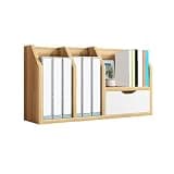 WANGHAI2024M Bookcases Minimalist Home Density Board Bookshelf with Drawer File Storage Rack