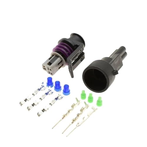AICNRUT 1-20 Sets 3 Pin LS TPS MAP GT150 Female Male Connector Throttle p/Lug 15397275 15397149(Male Set,10Sets) (Male Female Set,5Sets)