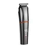 OBKSEB Digital Display Electric Power Multifunctional Hair Clipper Push