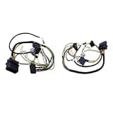PEIWZPSHY Halogen DRL Headlight LED DRL Headlight Internal Wire Harness Plug Wiring Harness Assembly With AFS Compatible With AUDI A8D3 2005-2010(Left with LED)