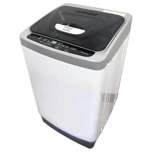 Panda Portable Washing Machine, 10 Lbs Capacity, Fully Automatic 1.38 Cu.ft Compact Top Load Clothes Washer with Drain Pump