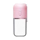 KMHJFXX Mini Juicer Electric Smoothie Blender Fruit Cup Fast Food Processor Portable