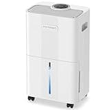 1600 Sq.ft Dehumidifier for Basement,21 Pints Dehumidifiers for Home with Drain Hose,3 Modes, 24H Timer,Washable Filter, Intelligent Humidistat for Bedroom, Bathroom, Large Room