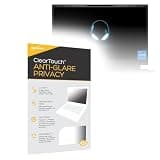 BoxWave Screen Protector Compatible With Dell Alienware x14 - ClearTouch Anti-Glare Privacy (2-Pack), Privacy Screen Protector Flexible Film Anti-Glare