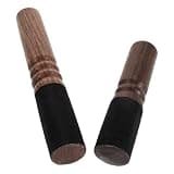 COHEALI 2pcs Wooden Singing Bowl Striker Mallets with Ergonomic Grip and Portable Design for Mindfulness and Small Spaces Meditation