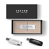 Kacenray Custom USB Flash Drives with Type C and USB 2.0 Dual Interface, Personalized Bulk OTG Thumb Drives with Logo for Business Gifts, Corporate Giveaways, Optional Custom Packaging (100,2 GB)