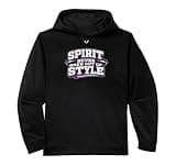 Spirit Never Goes Out of Style - Purple School Color Spirit Performance Hoodie
