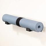 StoreYourBoard Yoga Mat Storage Rack, Large, Foam Roller Wall Hooks, Exercise Mat Holder, Fitness Gear Organizer (Large)