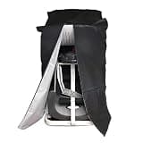 Folding Treadmill Cover, Dustproof Waterproof Oxford Cloth Sunscreen Full Coverage Protector for Home Fitness Equipment(Black)