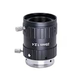 25MM 12MP FA F2.4 1/1.7 Inch Fixed Focus Lens C Mount Machine Vision High Resolution Industrial Camera Manual Lris Lenses