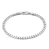 Dankadi Italy 925 Sterling Silver Men Bracelet 3-4-5MM Diamond Cut Cuban Link Chain 5.9 "6.3" 7" 7.5" 8" 8.5" 9" Fine Cuff Jewelry Gifts For Women (4MM Silver, 7.5 inch)