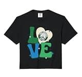 NBA Milwaukee Bucks Valentine's Day Love Comfort Colors Crop Top