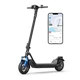 NIU KQi 100P Electric Scooter for Adult - w/Suspension, 600W Peak Power, 18 Max Miles, Top 17.4 MPH, 9.5×2.3'' Pneumatic Tires, Folding Portable Lightweight E-Scooter for Commute, Weekend Trip