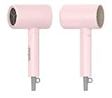 BABONIR Hair Dryer with Diffuser for Women, 1875W Fast Drying Ionic Blow Dryer for Home Use, Lightweight Foldable Hairdryer with Concentrator Nozzle, 3 Heat 2 Speed Settings