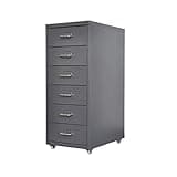 TFGAJKKKKK Filing Cabinet Office Cabinet File Cabinet File Cabinet Office Storage Cabinet 6 Layers (Steel) Multi-Color Optional Vertical File Cabinet (Color : F) (E)