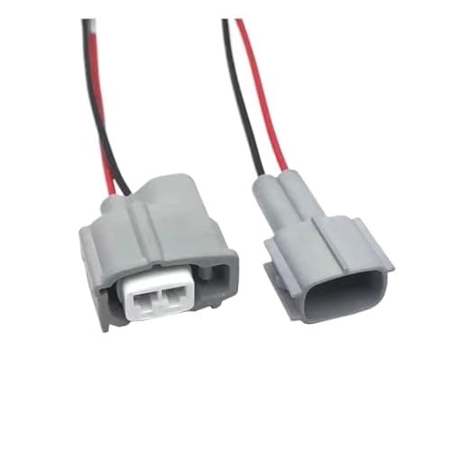 AICNRUT 1 Set 2 Pin 6189-0611 Male Female Nozzle Wire Harness Compatible with(2p Female) AICNRUT(2p Male Female)