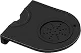 EVIQE Silicone Gel Coffee Tamper Mat, Espresso Silicone Mat, Silicone Tamping Pad for Barista Tool Home Kitchen Bar Coffee Shop (Black, 1-Pack)