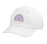 Cystic Fibrosis Awareness Adjustable Printed Baseball Hat, White