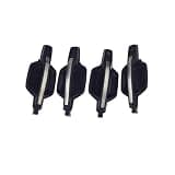 PEIWZPSHY 4PC Front Rear Outside Exterior Door Handle Compatible with Mitsubishi Pajero Montero MK3 V73 V75 V77 V78 2000 2001 2002 2003 2004 2005 2006