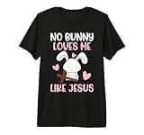 Niemand Liebt Mich So Wie Jesus Easter Rabbit Premium Tri-Blend T-Shirt