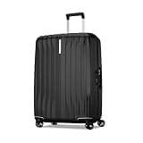 Samsonite UpLIFT Large Checked Hardside Luggage with Spinner Wheels - Airline-Approved, TSA Lock, Adjustable Handle System - Polycarbonate Hard Suitcase for Ultra Lightweight Travel - Phantom Black
