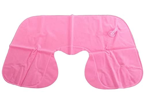 Inflatable U-Shape Pillow Neck Rest Car Travel Comfort Headrest Durability