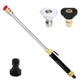 Power Washer Wand, portable, – functional Adjustable Watering Tool High, Pressure Quick Connector 3, Nozzles Lawn Washing Car Patio | Lawn Washing Car Patio Outdoor Cleaning durable