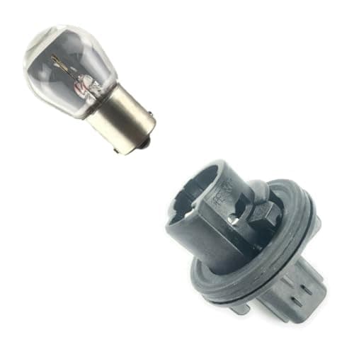 QSKCBXVL 1 Ii Single Pole Contact Bulb + Holder Socket Front Rear for Land Rover for Defender 90 1994-1995 1997 for Discovery 1994-2004 for Defender 110 1993