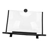 Focket Phone Screen Magnifier, 12 Inch Foldable Screen Magnifier with Adjustable Angle Mobile Phone, Smartphone with HD Optical Technology for Movies