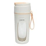 Smoothies Blender Type-C Rechargable Juice Maker Machine with 10-Blade Fruit Mixers Extractors for Shakes and Fresh Juices (Orange)