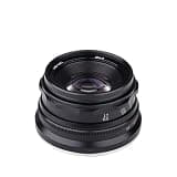 DSLR Camera Lens, 35mm F1.6 V APS-C Prime Lens,Compatible for Sony E A6600 6500 Fuji XF Canon EOS-M M50 Panasonic/Olympus Micro 4/3(Black,XF)